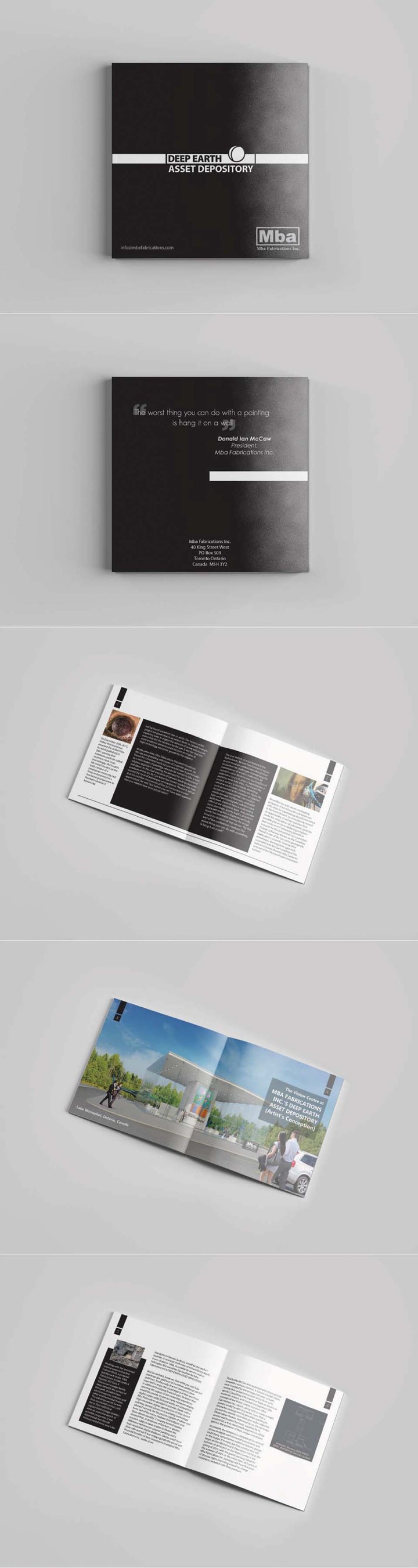 Square Booklet Design