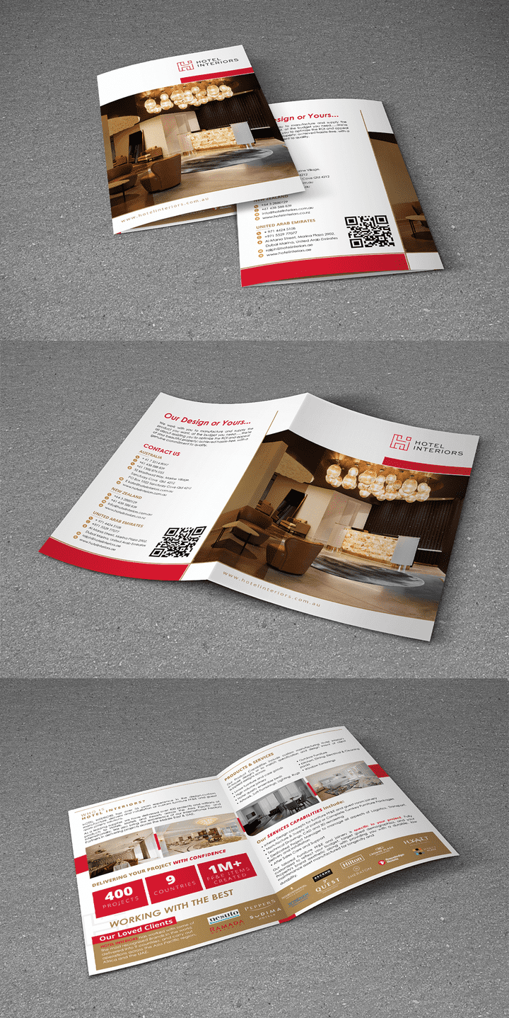 Hotel Interiors - Trade Expo Stand Brochure