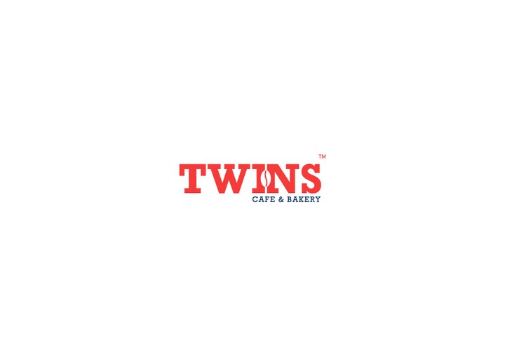 LOGO BRAND TWINS CAFE