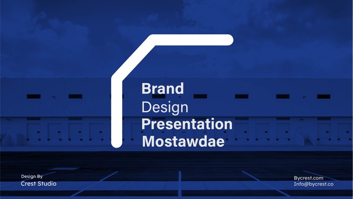 Logo visual identity Mostawdae