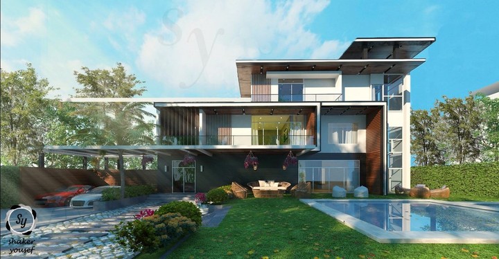 exterior villa project