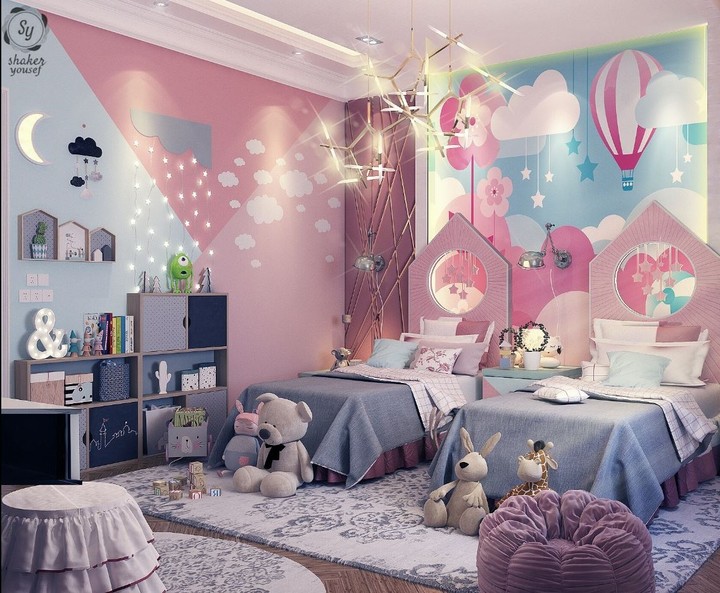 girls kids bedroom