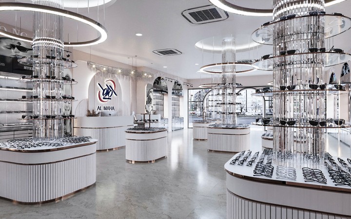 AL MAHA OPTICAL STORE INTERIOR