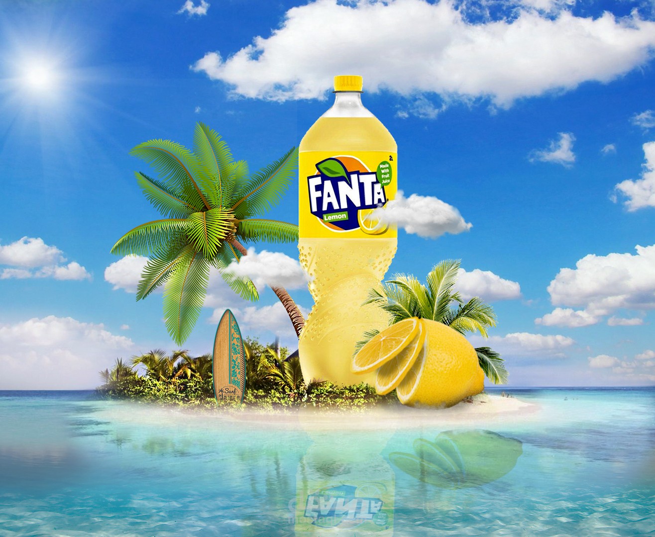 تصمبم لصالح fanta