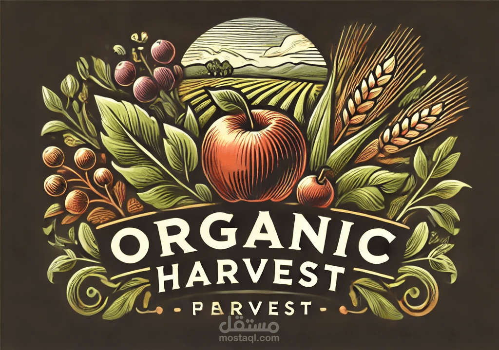 Organic harvest logo