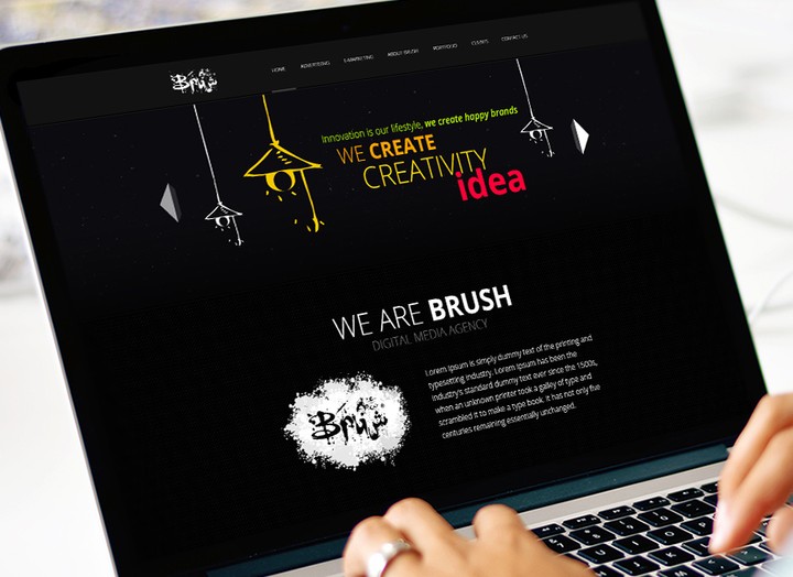 Brush Agency Website