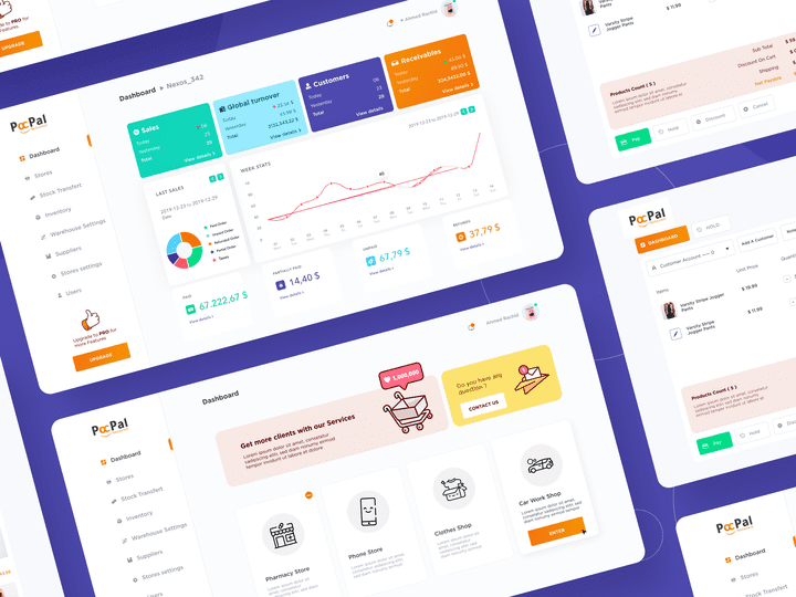 dashboard /  e-commerce platform