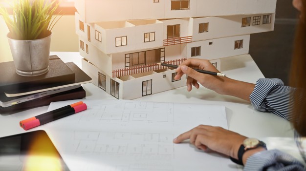 تصميم وانجاز مشاريع قسم الهندسة المعمارية