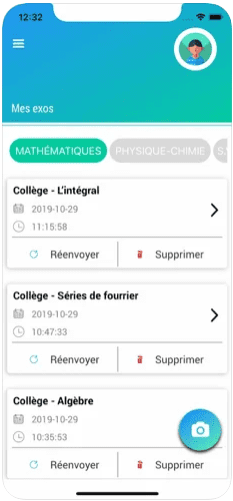 PostExo - Votre prof en ligne iOS App