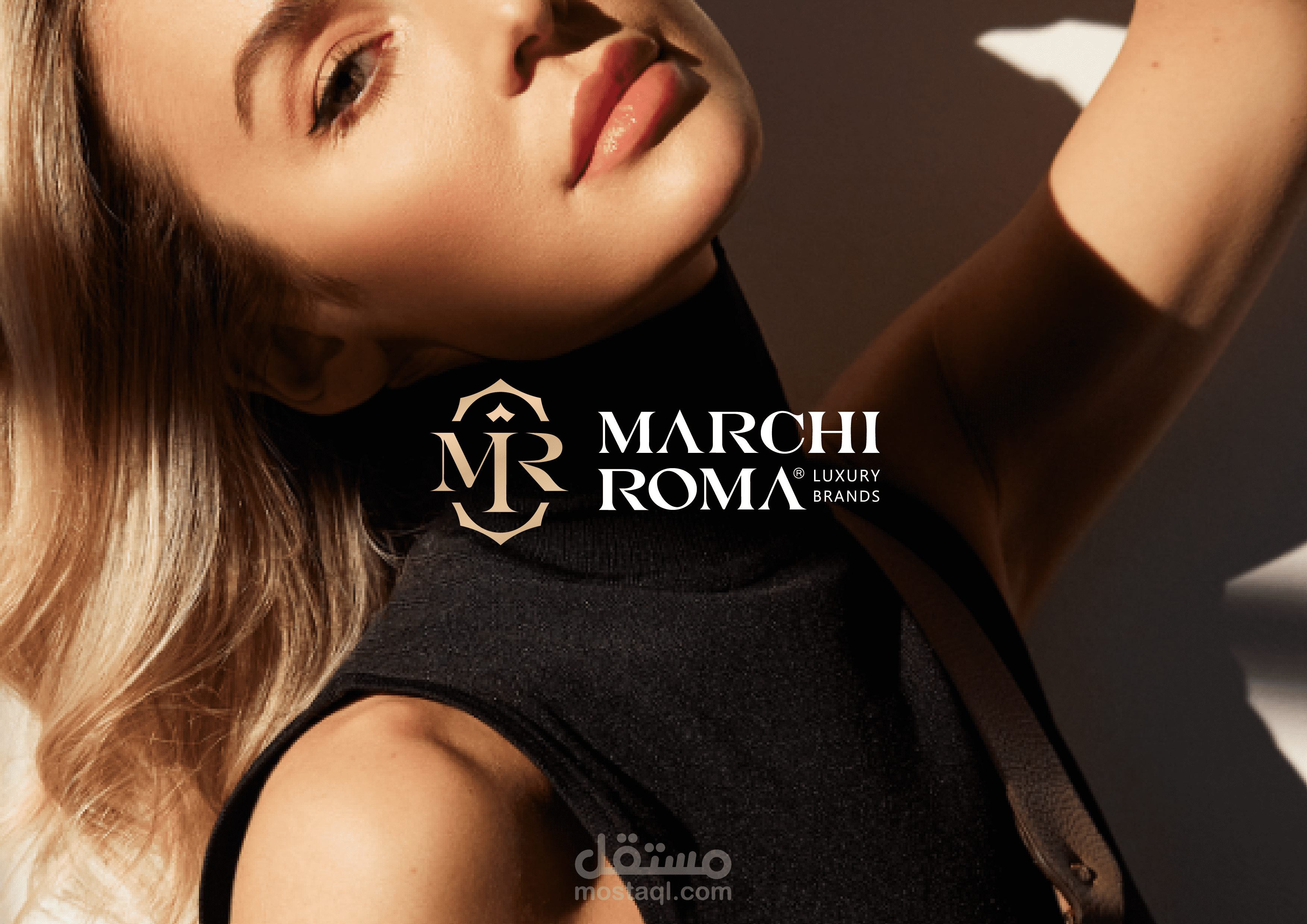 "مشروع تصميم هوية فاخرة وأنيقة لمتجر "Marchi Roma"