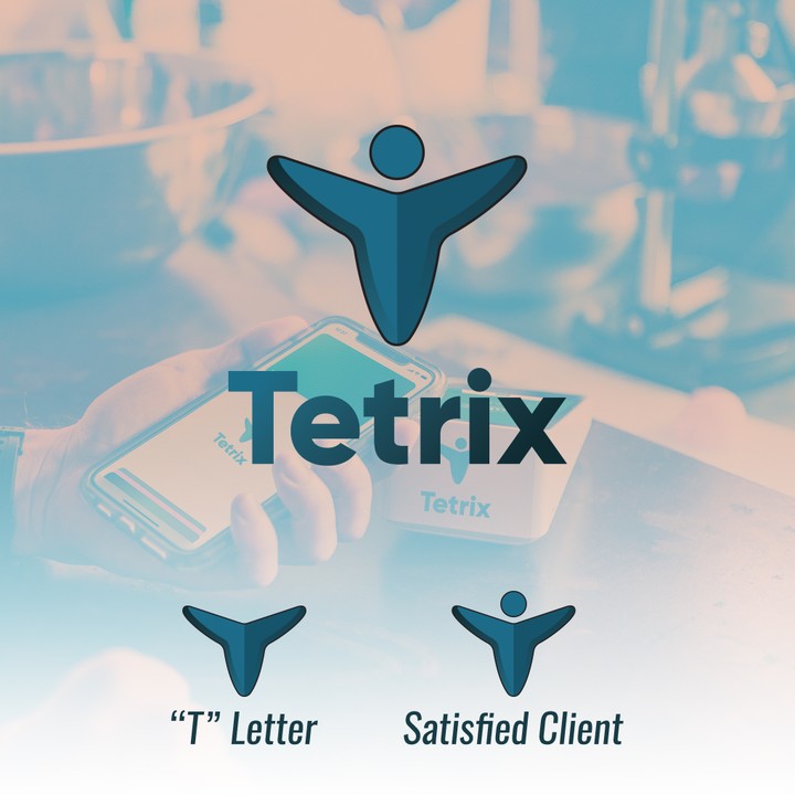 شعار لشركة Tetrix للعملات الرقمية
