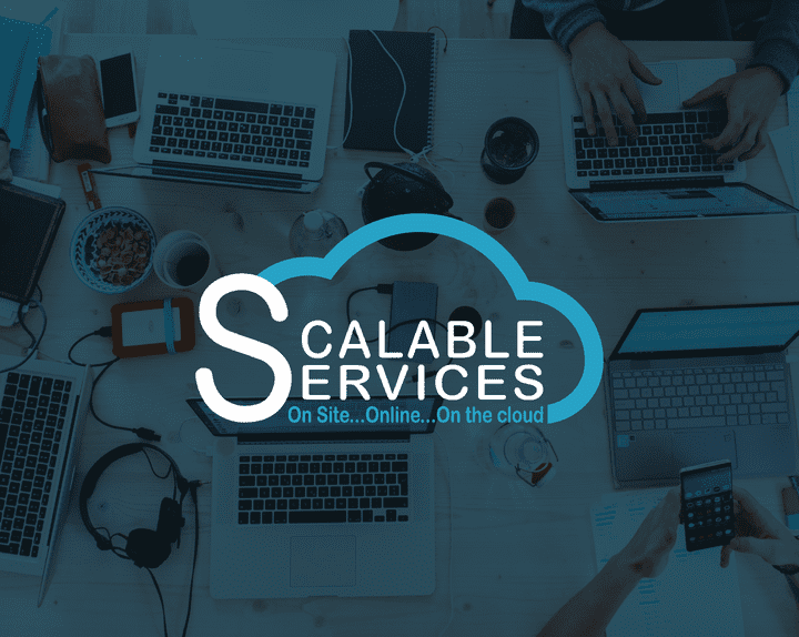 Logo and Stationary designs for Scalable Services