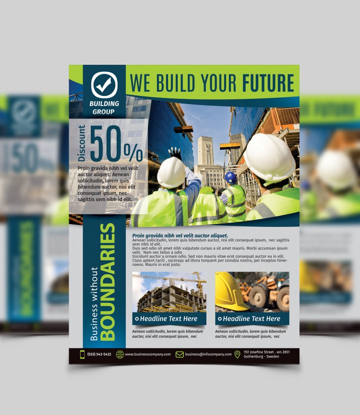 Construction Business Flyer