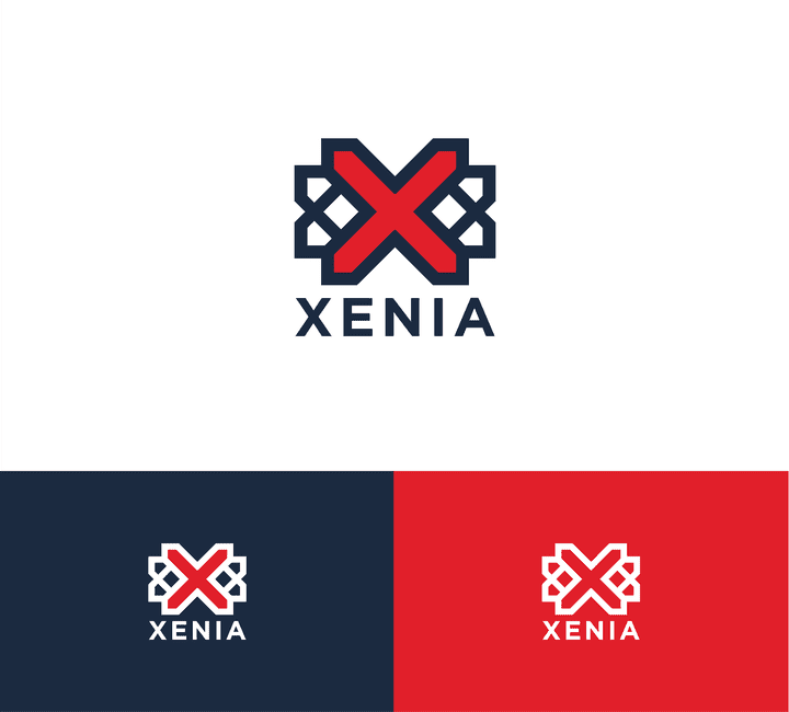 xenia logo design