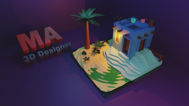 رسم 3D برنامج Blender