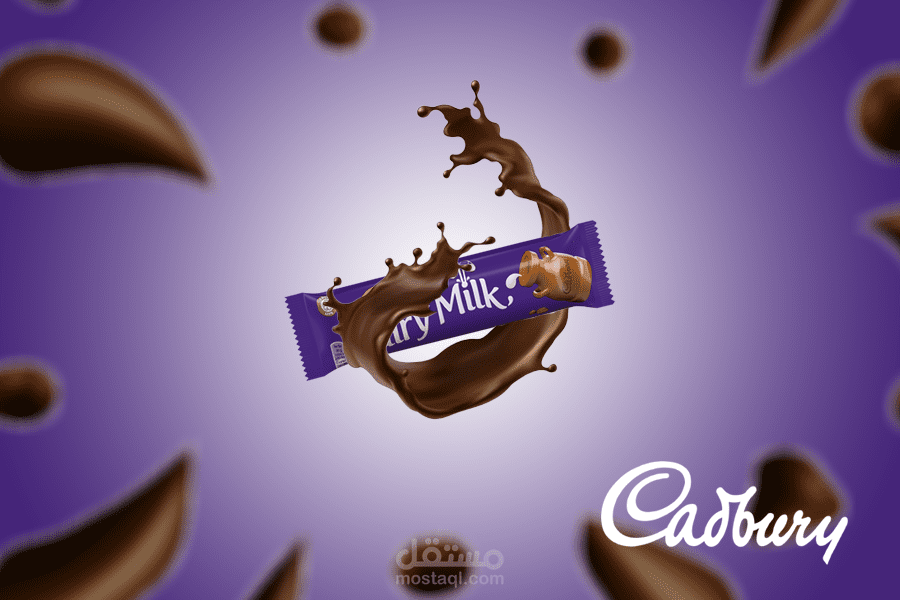 Chocolate ads design