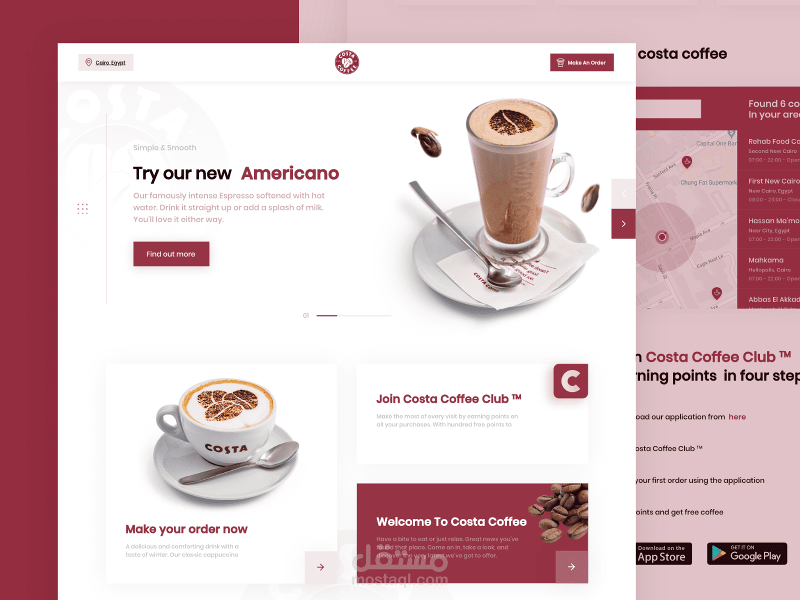 Costa Coffee - Redesign