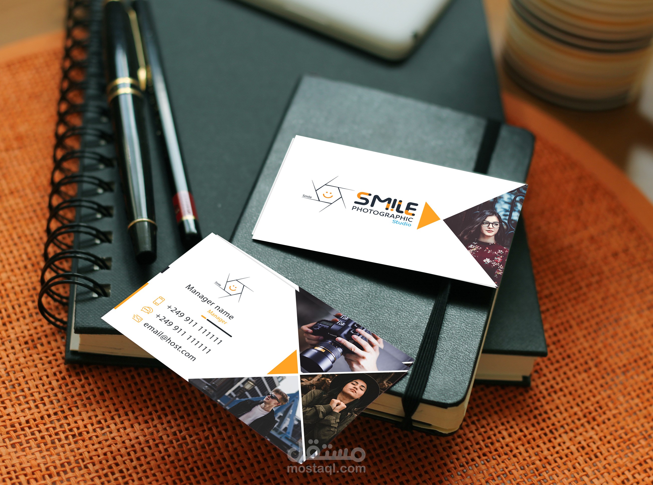 Smile Studio business card