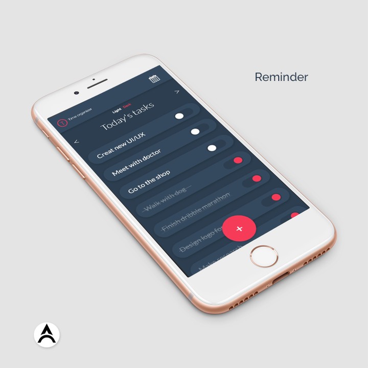 ui ux for remainer app