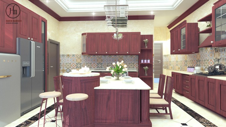 kitchen in vila