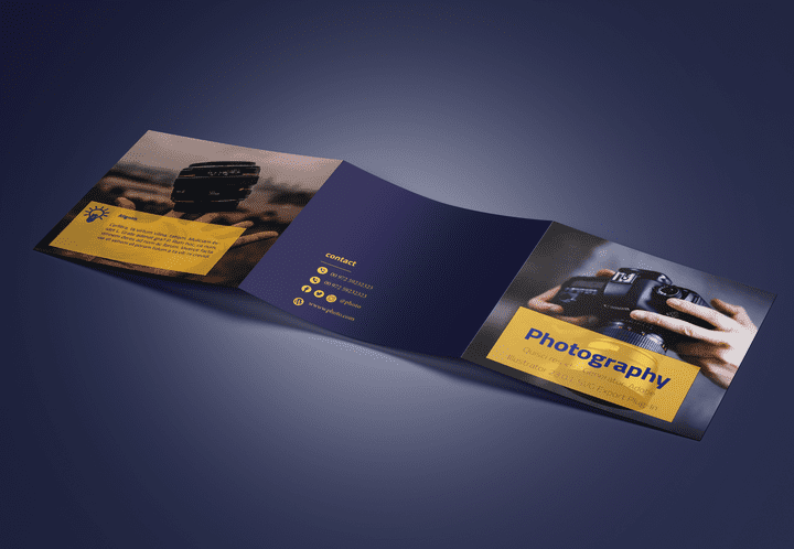 trifold brochure