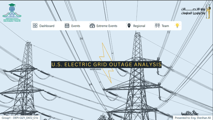 Power Outage Analysis for the U.S. Department of Energy (DOE)