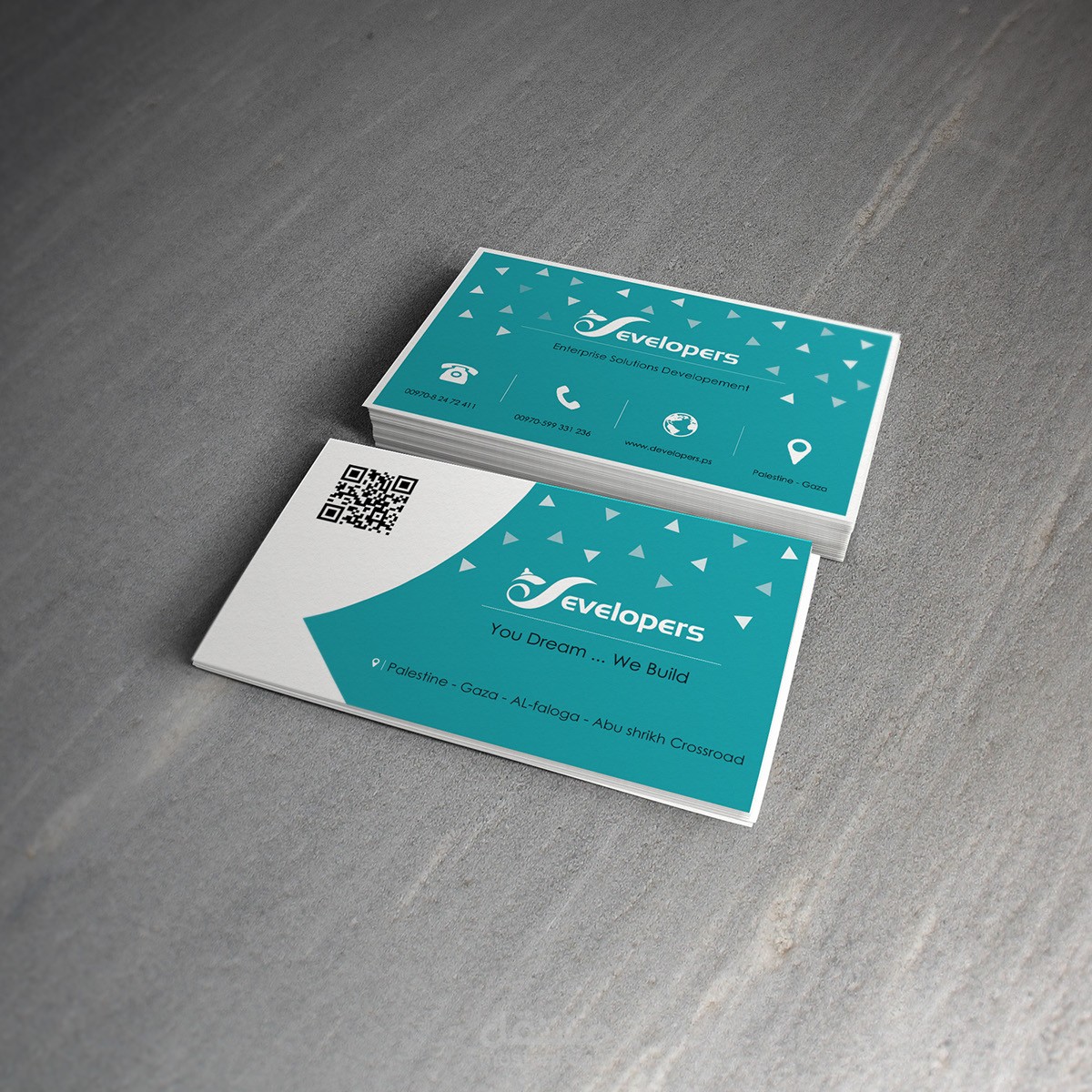 Business Card for Developers Company