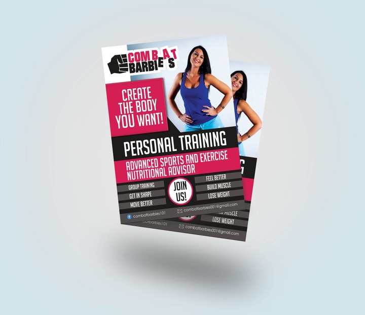 Personal Training Flyer