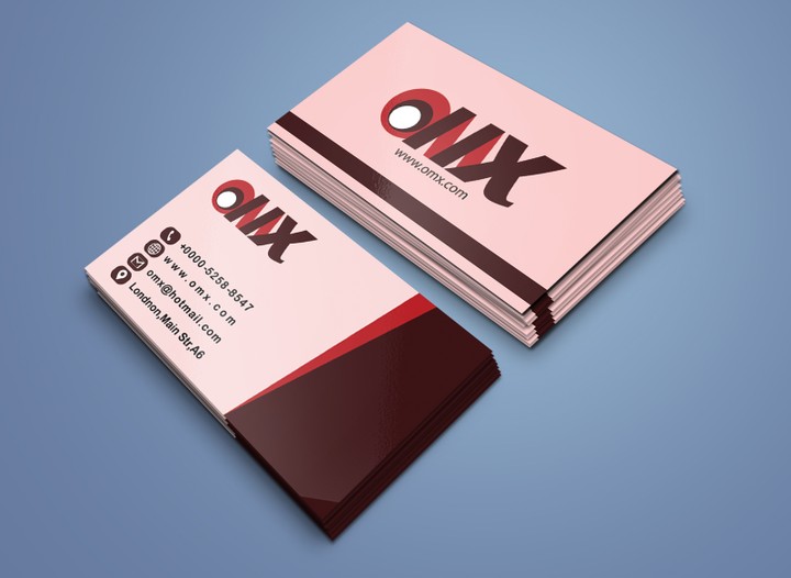 بطاقة اعمال شركة 1 Business Card - OMX
