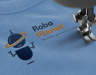 Robo Planet | تصميم شعار لمركز تدريب إبداعي للأطفال