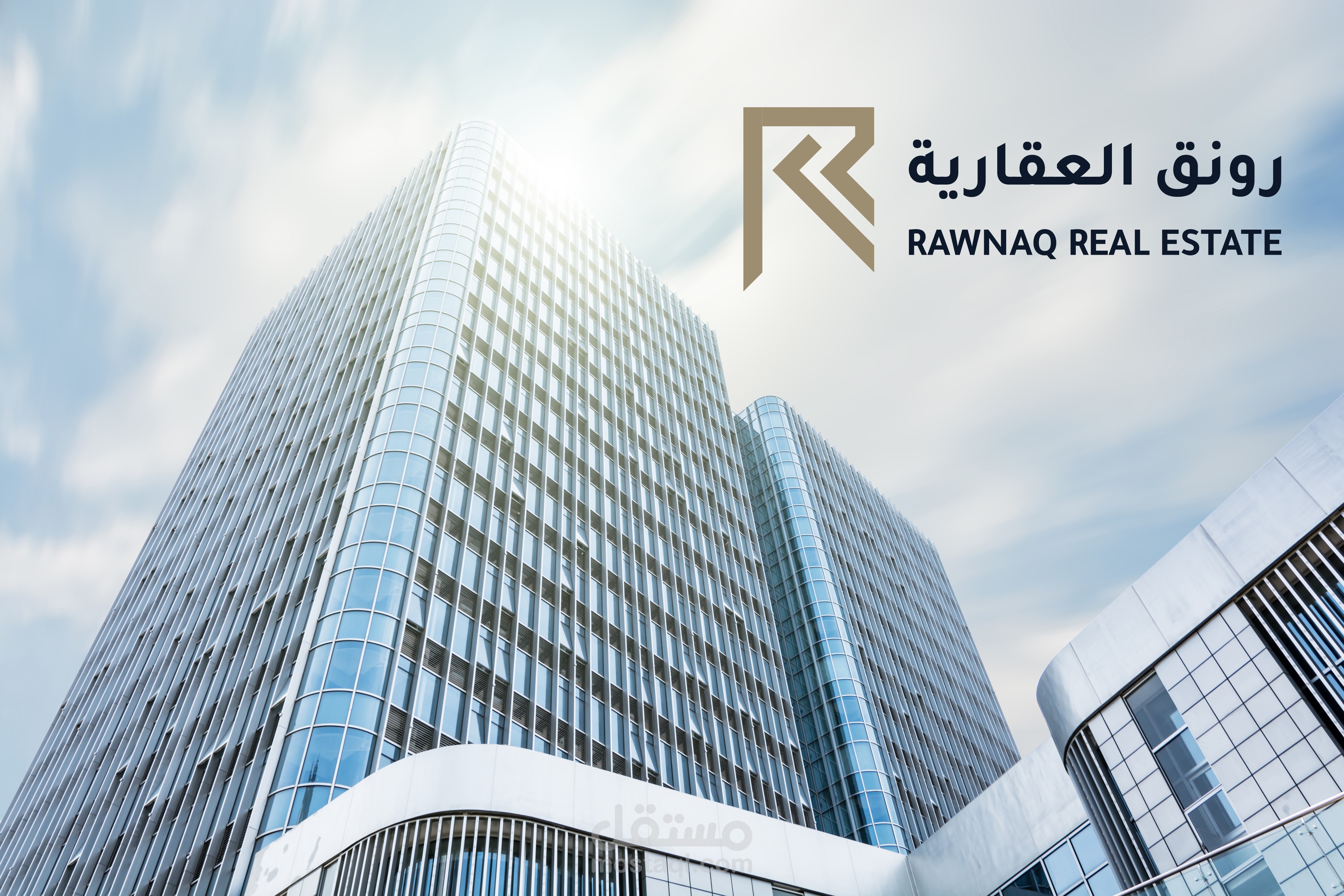 LOGO RAWNAQ REALESATE | مستقل