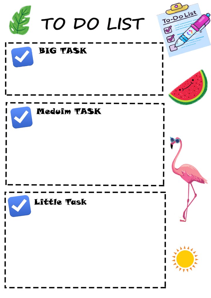 تصميم To Do List