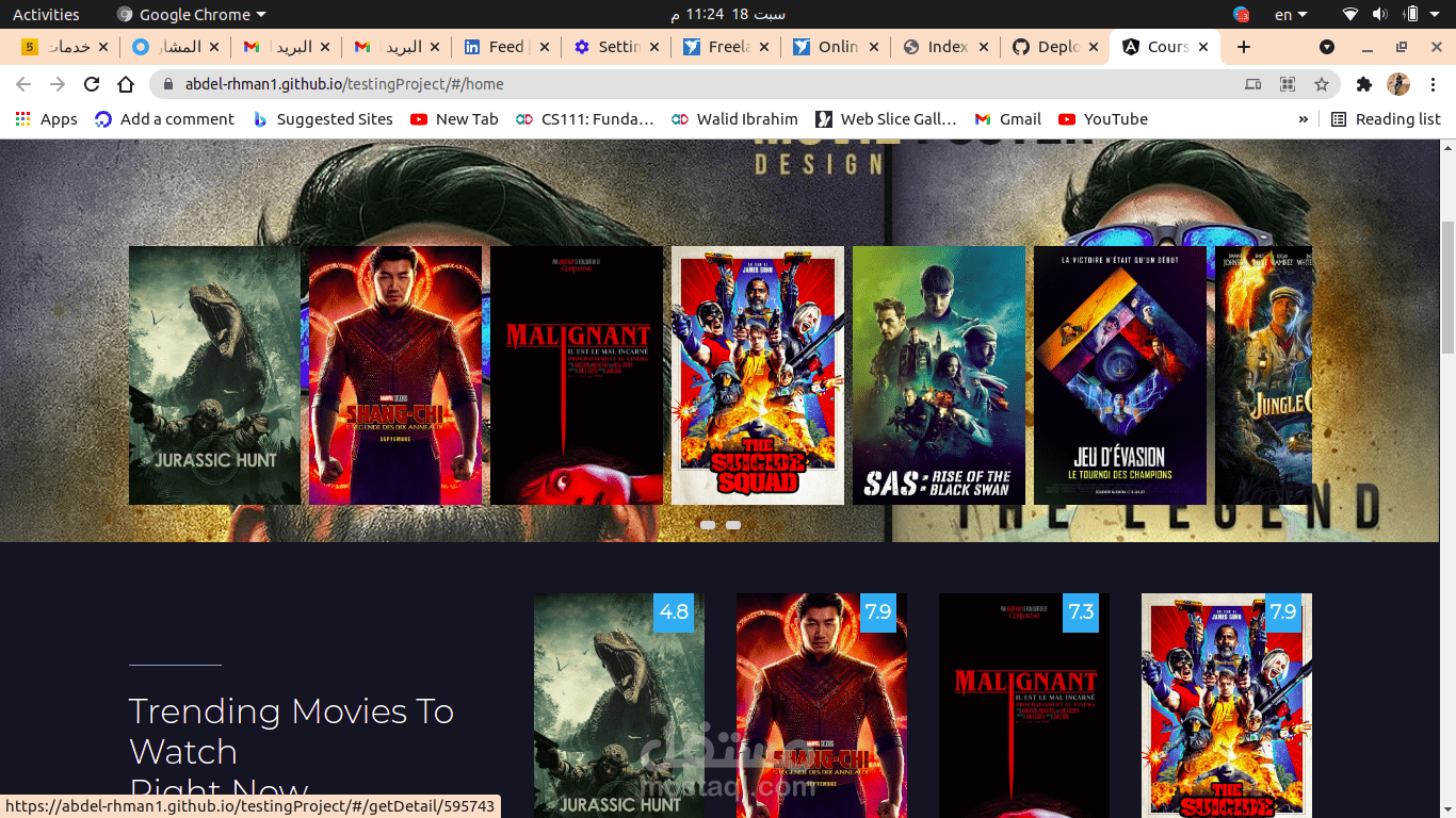 Movies Website
