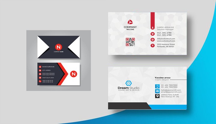 تصميم كارت شخصي احترافي ومميز Business Card