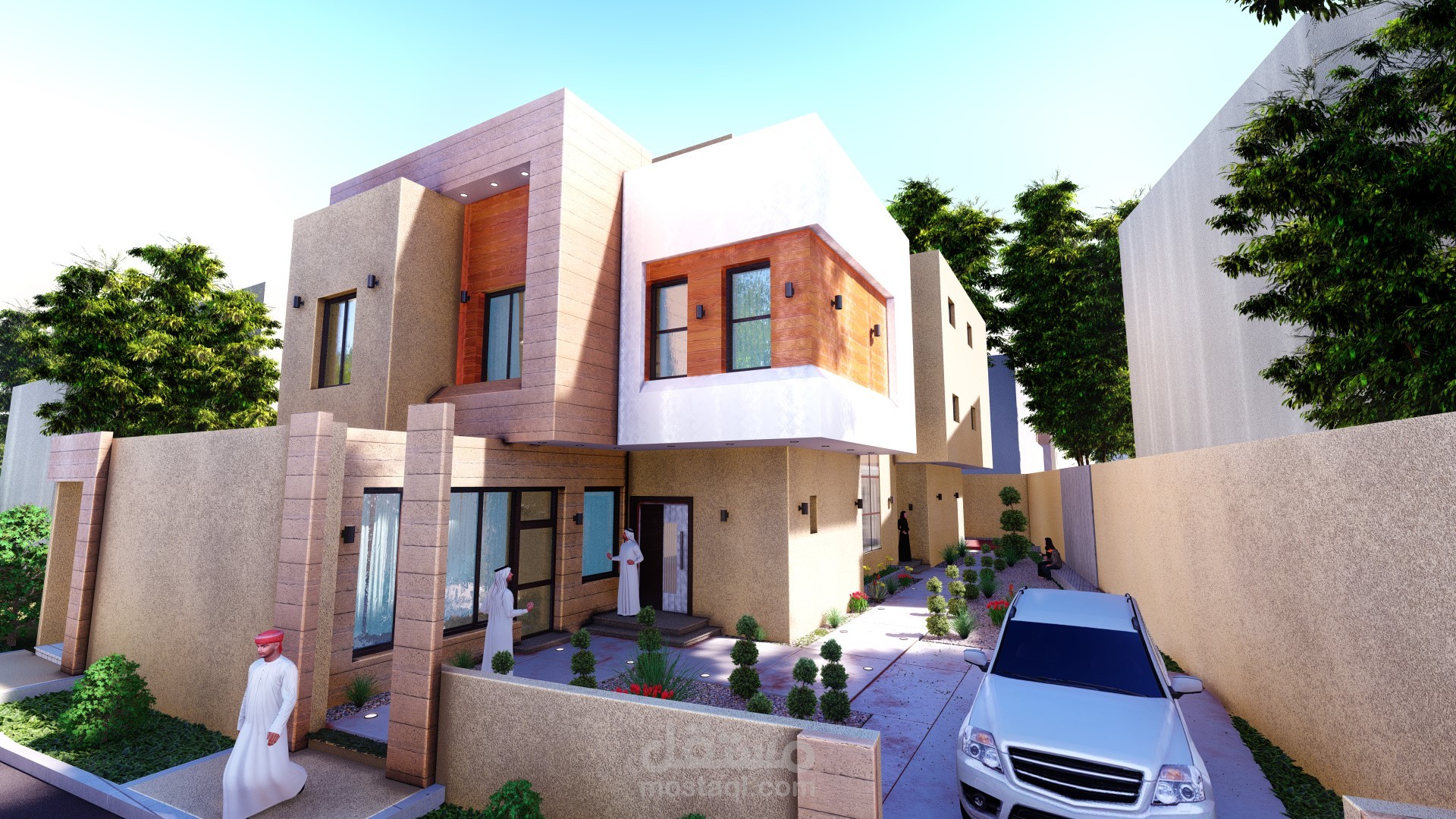 تصميم فيلا مودرن بالرياض