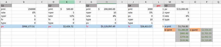 excel function