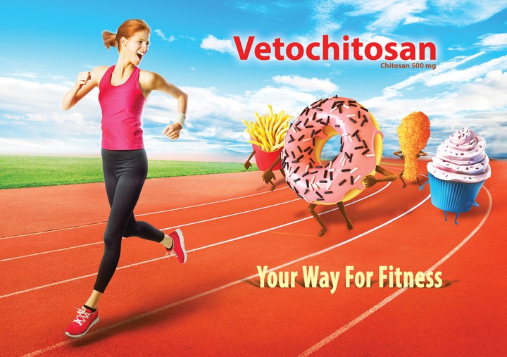 VETOCHITOSAN pop-up & a5 flyer