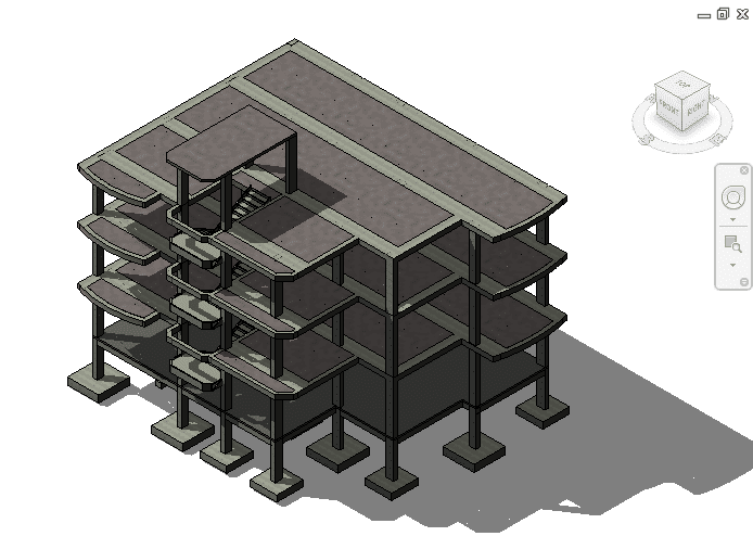 نمذجة مبنى بإستخدام برنامج الريفيت الإنشائي (Autodesk Revit Structural)