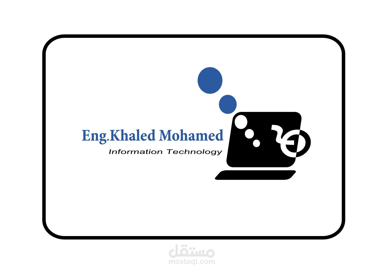 نموذج من اعمالي لوجو لقناة اليوتيوب