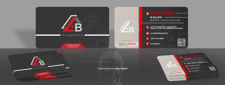 Green Fuel Max business card