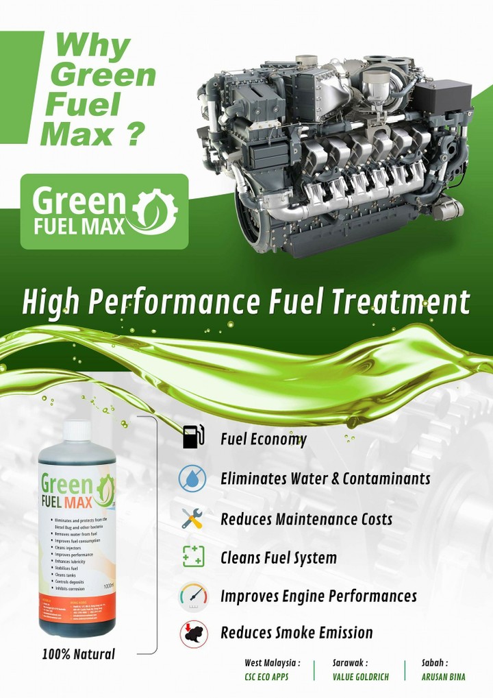 تصميم برشور لشركه Green Fuel Max