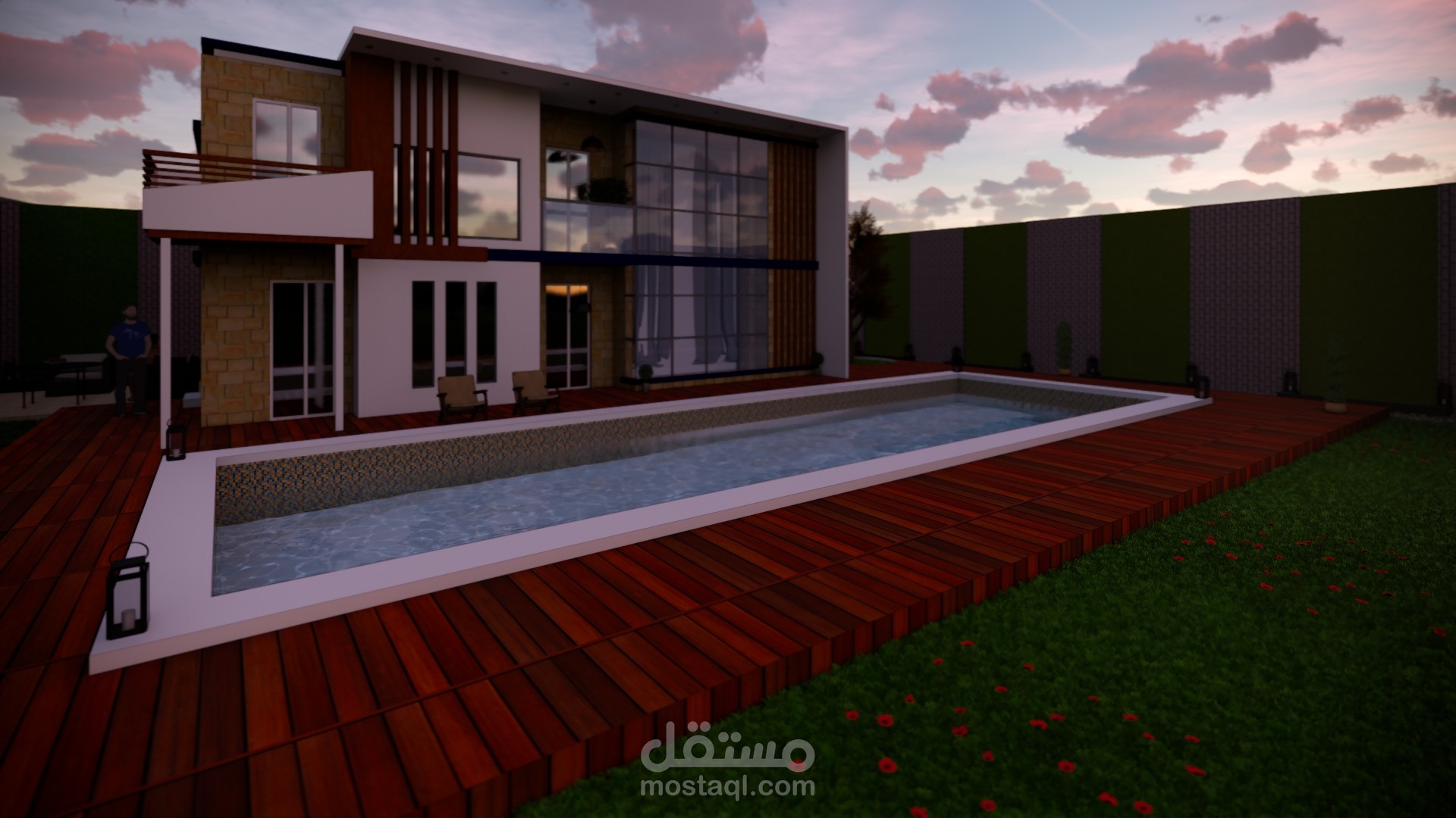 عمل واجهه