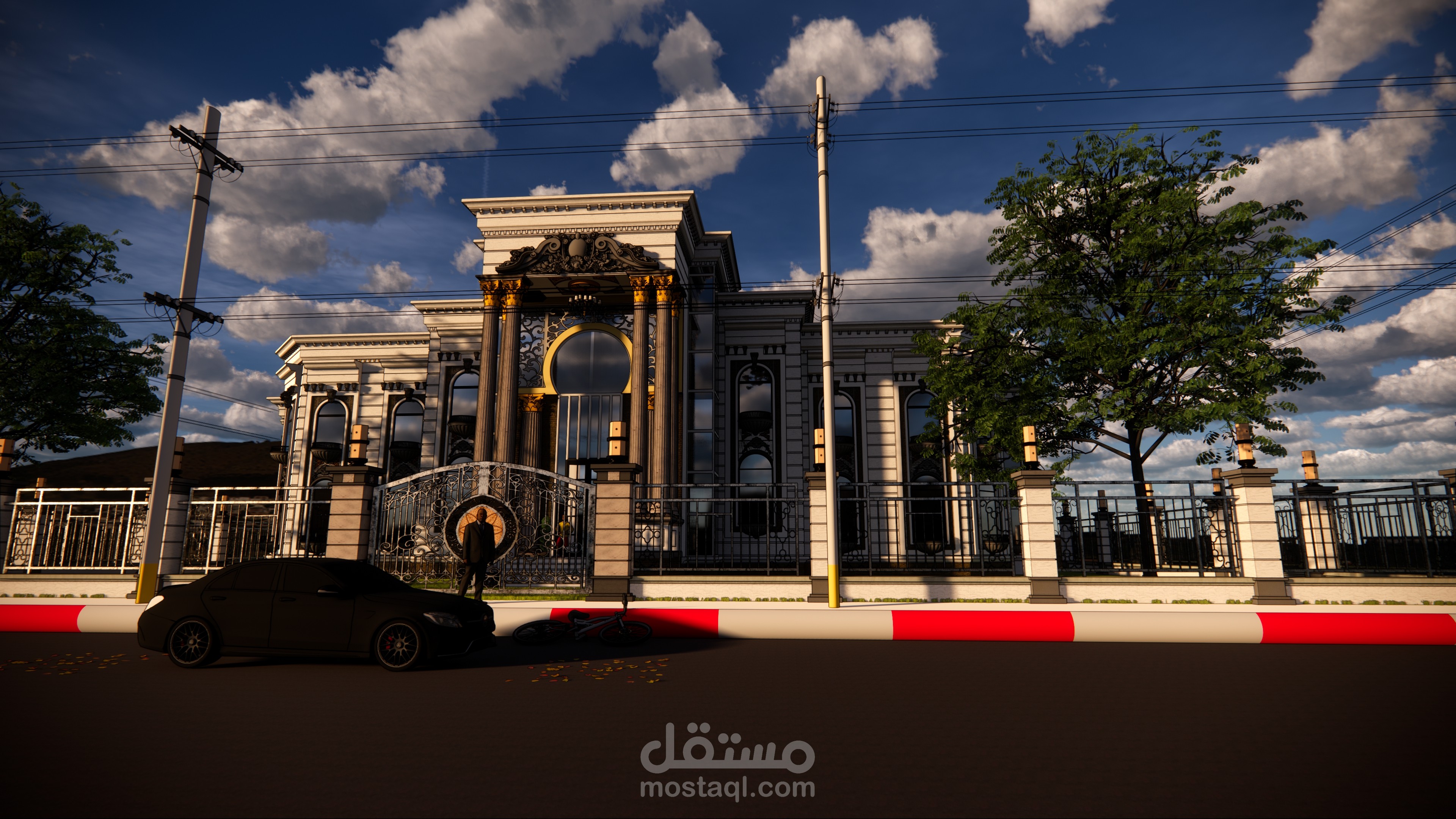 تصميم خارجي كلاسيك ثريدي