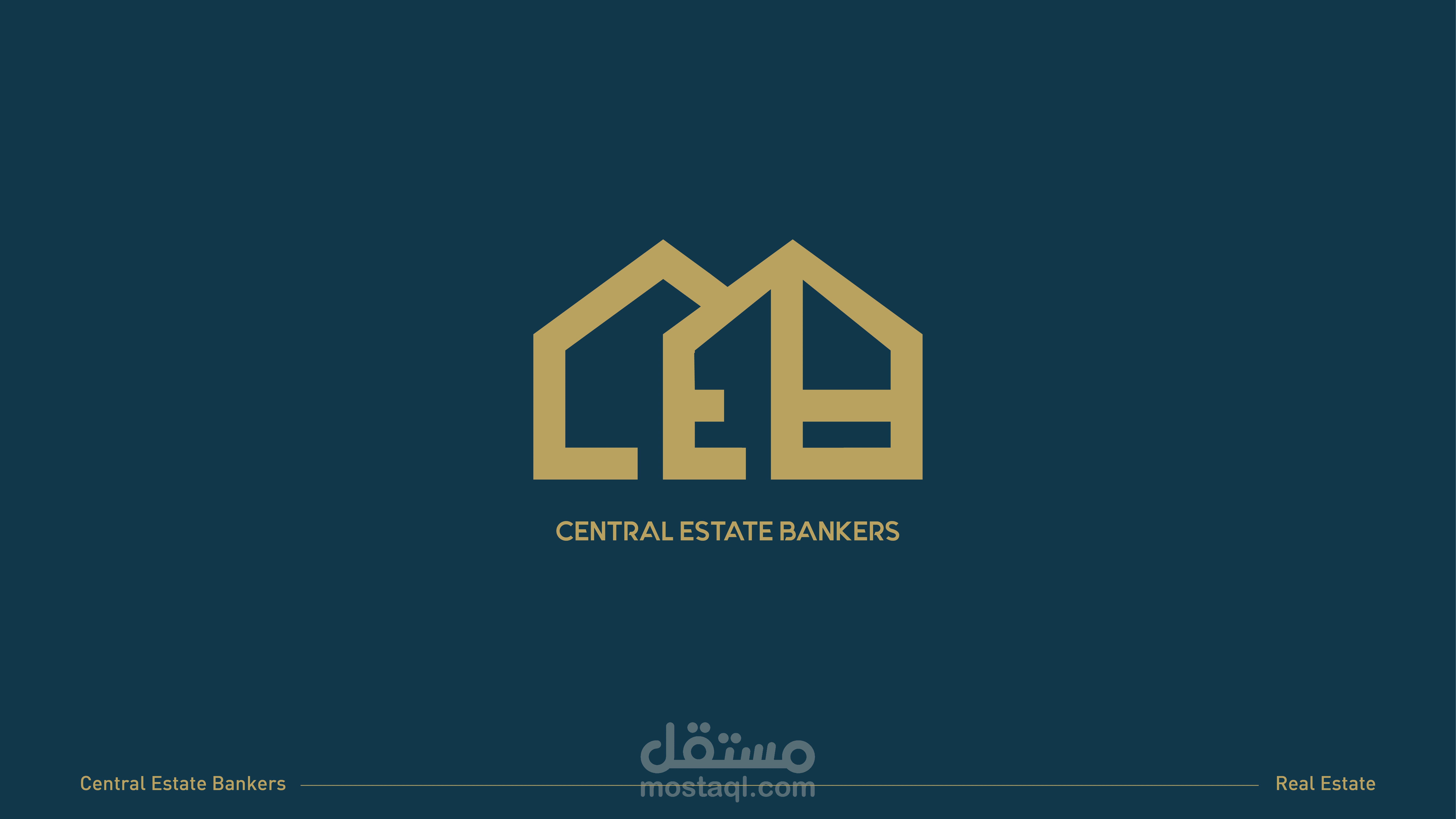 تصميم لوجو " Central Estate Bankers"