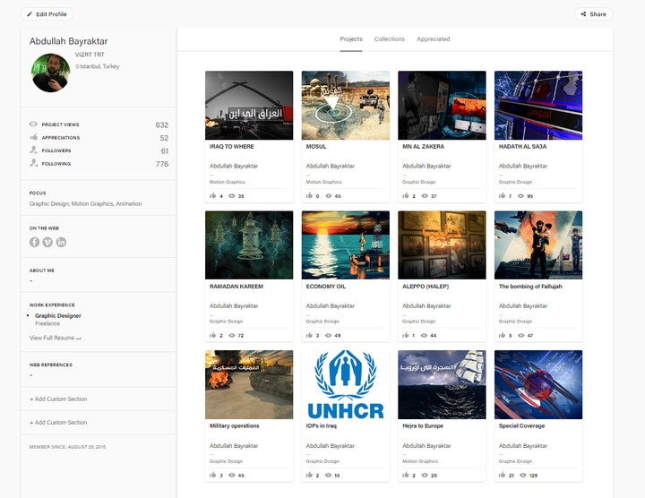 MY BEHANCE ACCOUNT