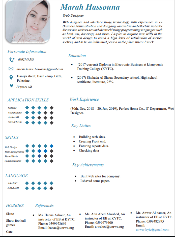 Design CV