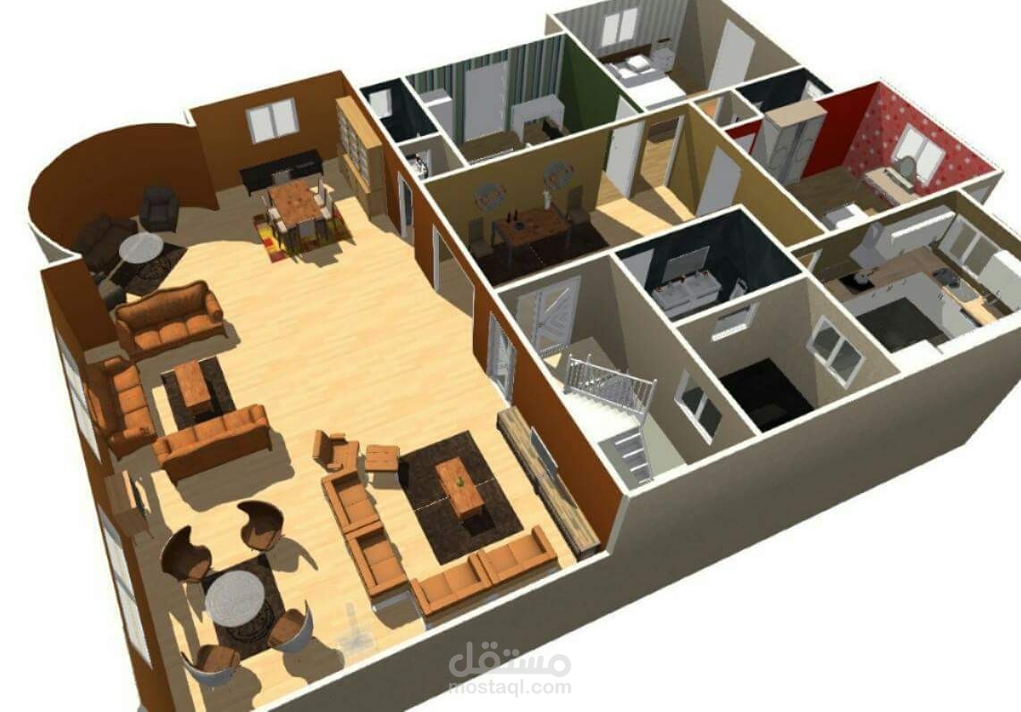 إظهار معماري 3D