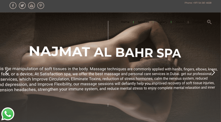 Najmat Al Bahr Spa Portfolio