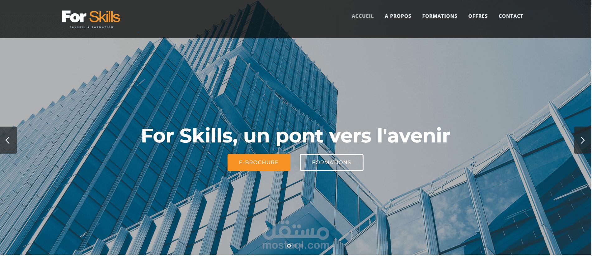 Wordpress project Forskills