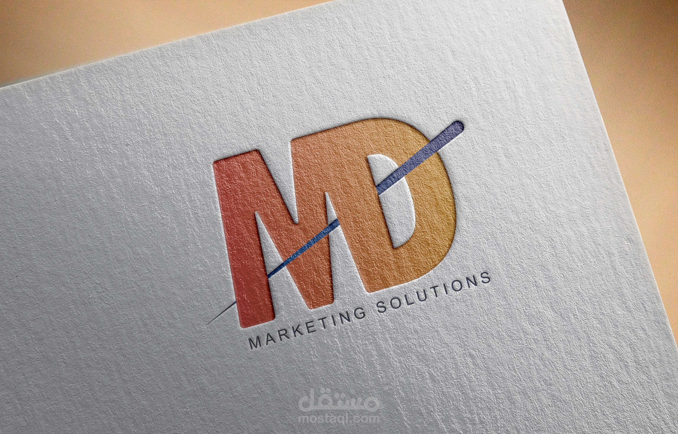 تصميم شعار لشركة "MD"